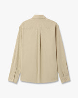 Beige Monogram Long Sleeve Shirt