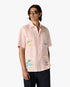 Pink Phantasmagoria Embroidered Short Sleeve Shirt
