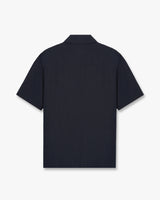 Dark Grey Phantasmagoria Embroidered Short Sleeve Shirt