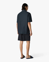 Dark Grey Phantasmagoria Embroidered Short Sleeve Shirt