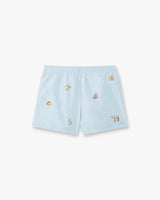 Blue Striped Phantasmagoria Swim Shorts
