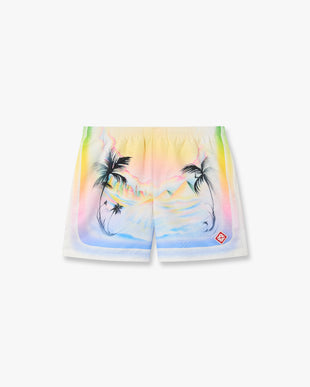 Multicolour Airspray Jacquard Swim Shorts