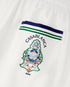 White Hotel Emblem Silk Shorts