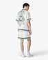 White Hotel Emblem Silk Shorts