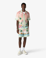 Pink Ethereal Silk Shorts