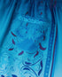 Blue Gradient Egyptian Rug Silk Shorts