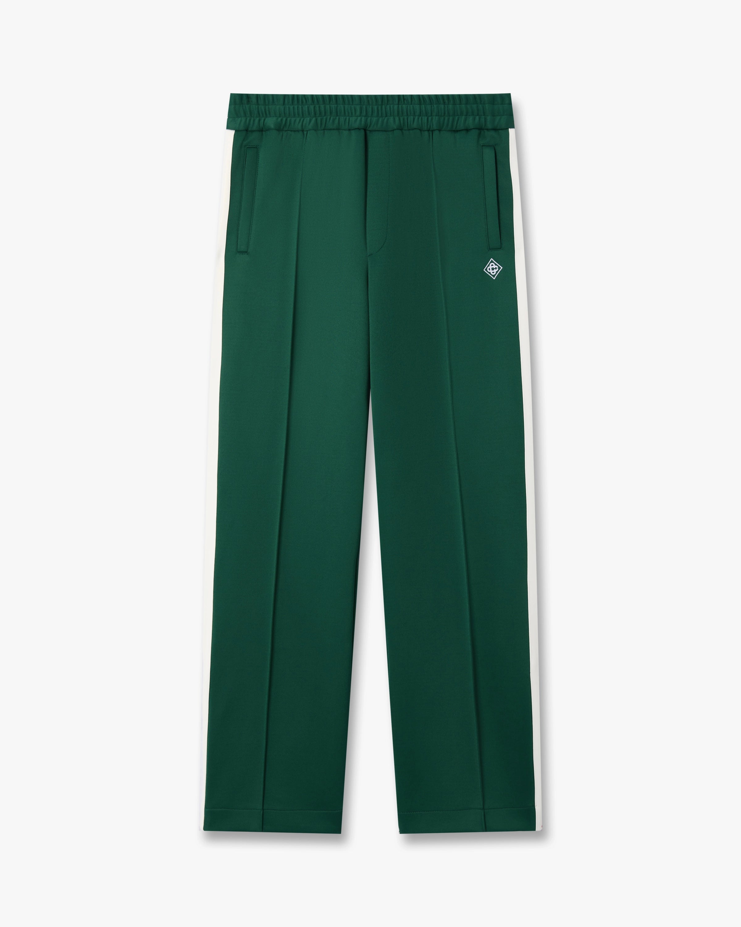 Dark Green Sports Suit Trousers