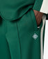 Dark Green Sports Suit Trousers