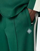 Dark Green Sports Suit Trousers