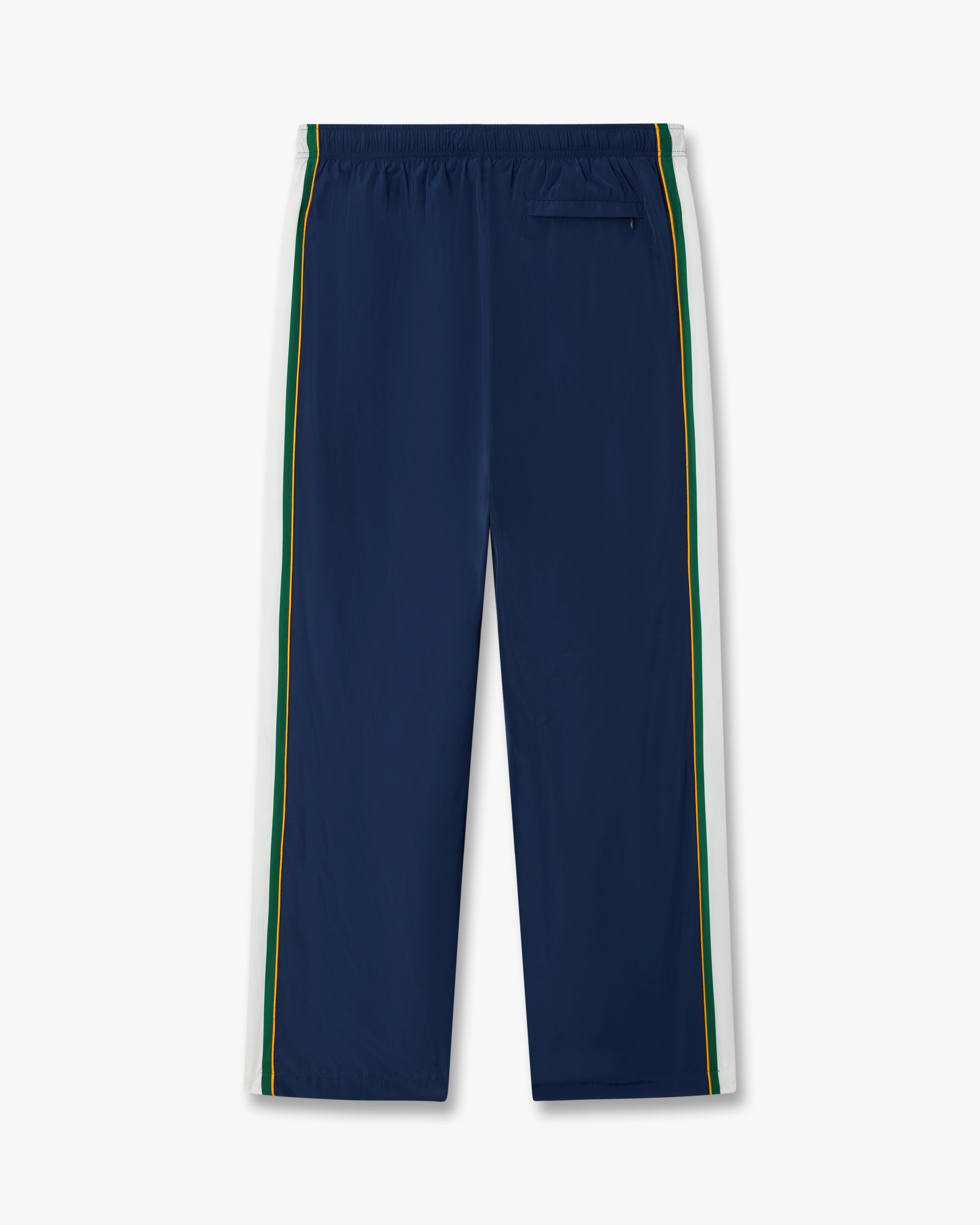 Green & Navy Check Track Pants