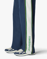 Green & Navy Check Track Pants