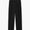 Carbon Pleated Straight Leg Trousers