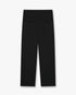 Grey Pleated Straight Leg Trousers
