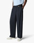 Grey Pleated Straight Leg Trousers