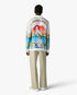 Light Brown Pleated Straight Leg Trousers