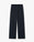 Dark Navy Monogram Silk Trousers
