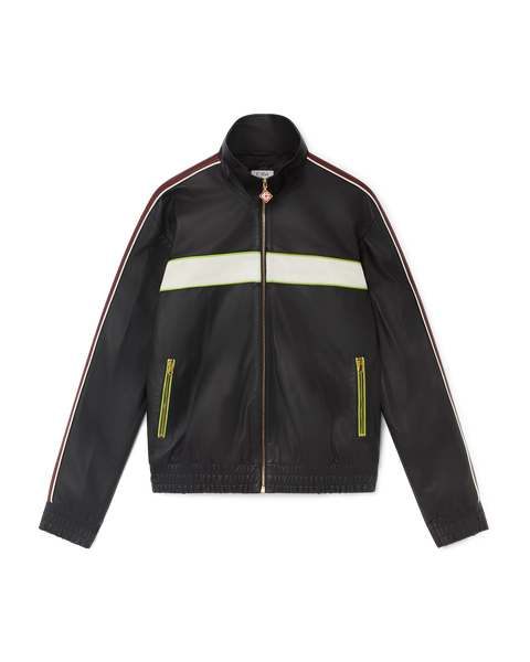 Black Leather Jacket – Casablanca