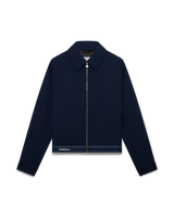 Navy Wool Sports Jacket