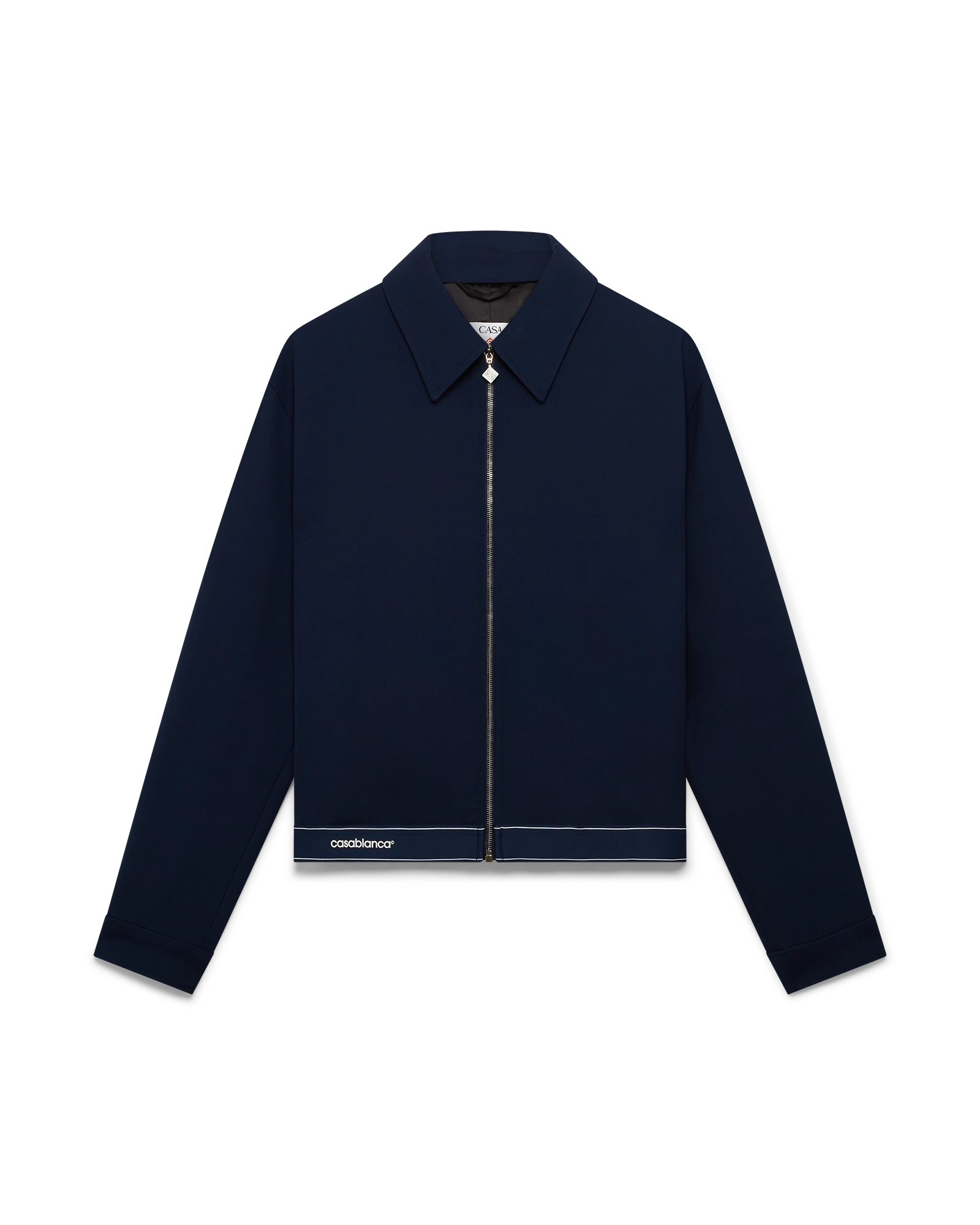 Navy Wool Sports Jacket