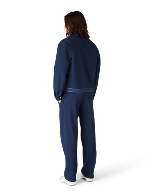 Navy Wool Sports Jacket