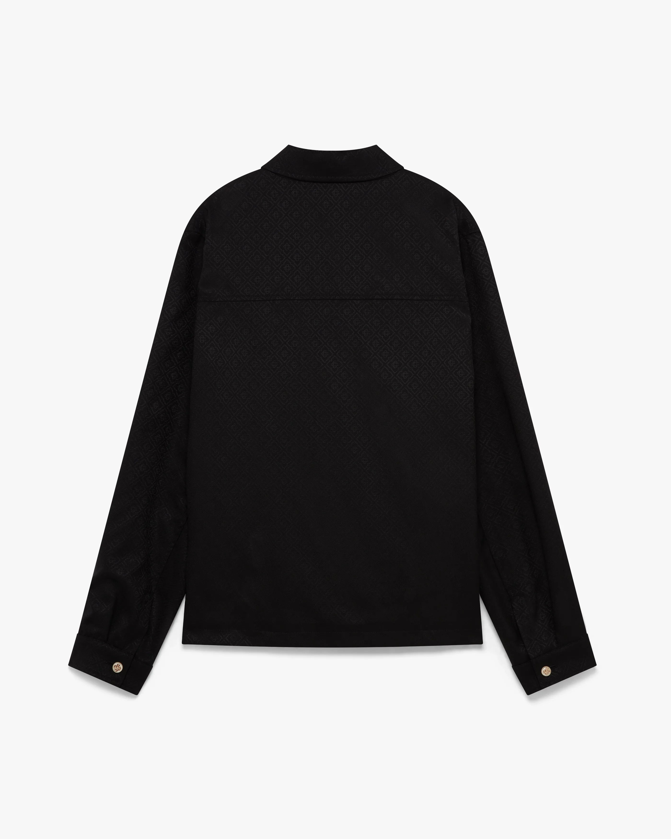 Black Monogram Wool Sports Jacket