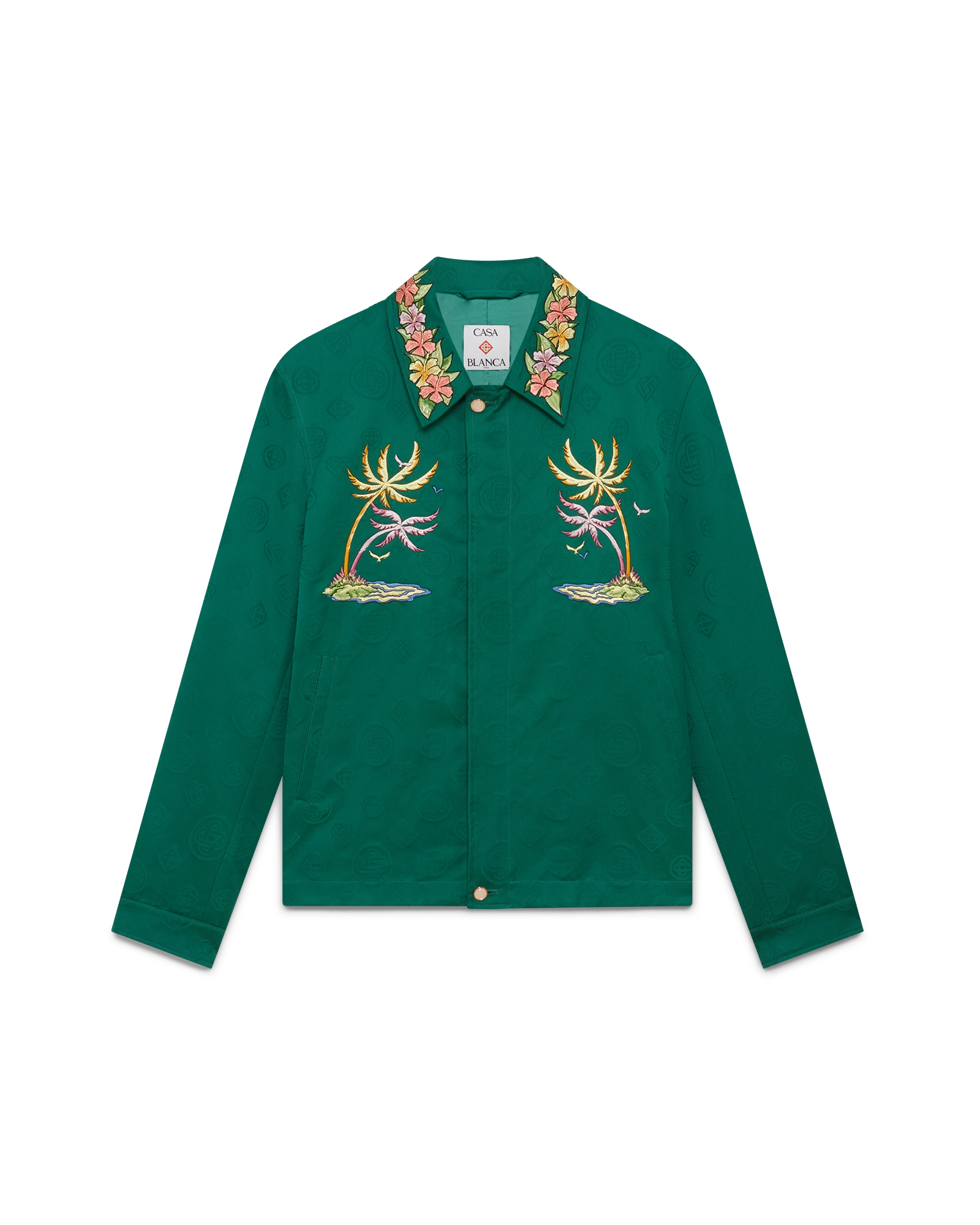 Jacquard Diamond Monogram Jacket