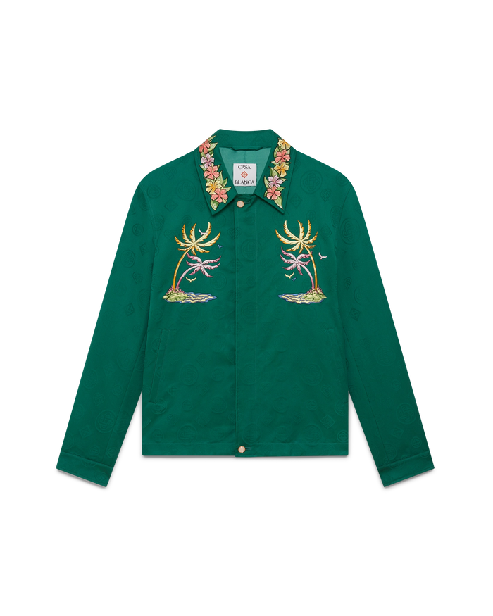 Jacquard Diamond Monogram Jacket