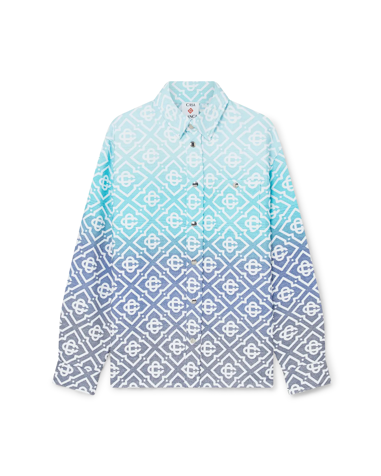 Monogram Gradient Jacquard Shacket