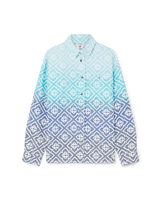 Monogram Gradient Jacquard Shacket