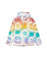Halftone Monogram Fleece Jacket