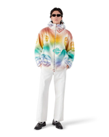 Halftone Monogram Fleece Jacket