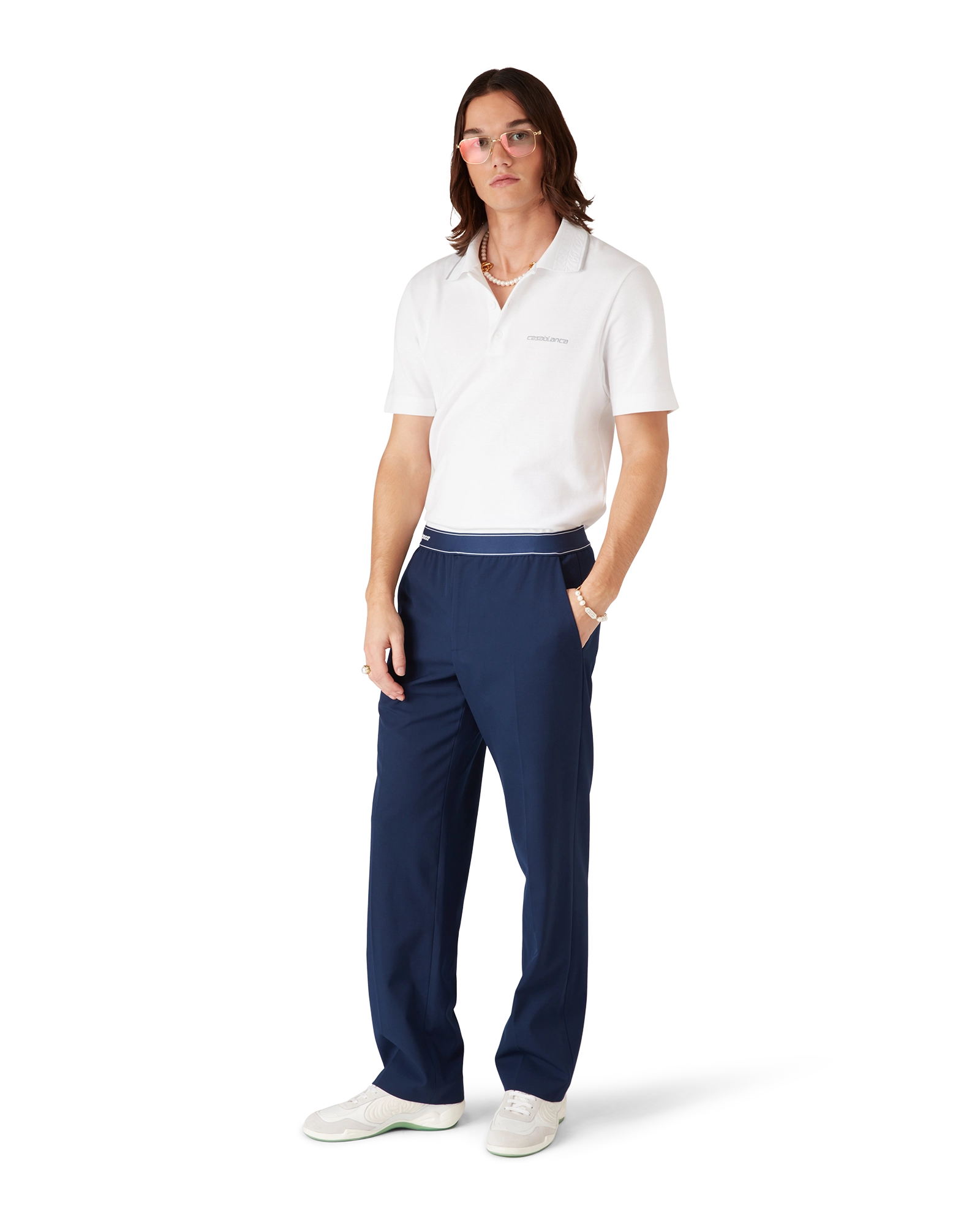 Laurel Pique Short Sleeve Polo Shirt