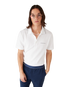 Laurel Pique Short Sleeve Polo Shirt