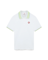 White Polo Short Sleeve Shirt