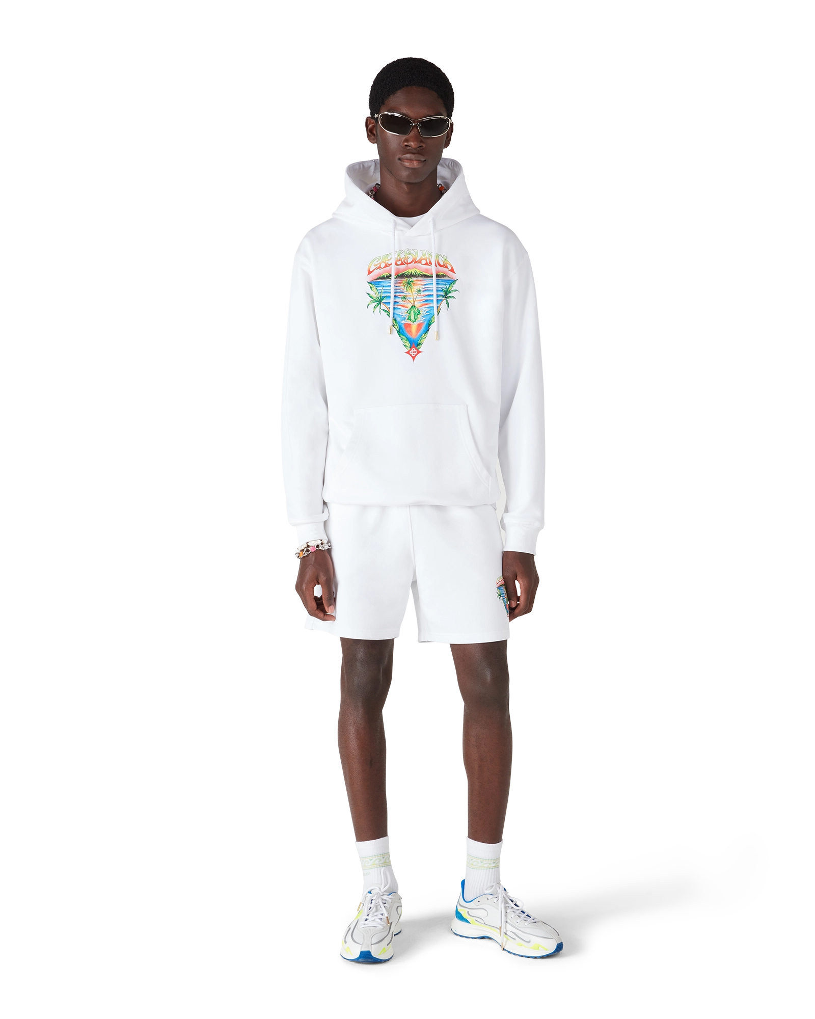 Innocence Triangle Long Sleeve Hooded Sweatshirt