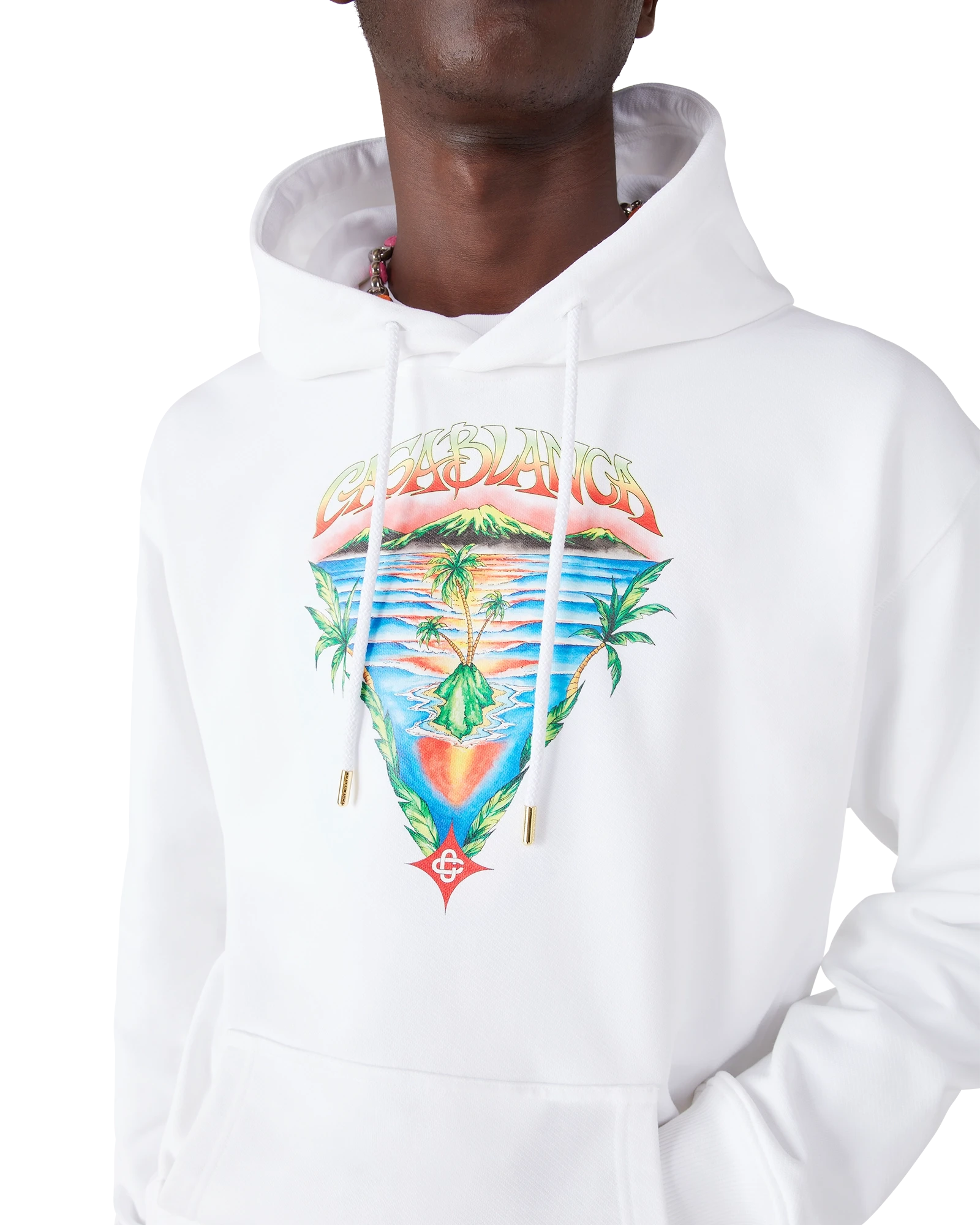 Innocence Triangle Long Sleeve Hooded Sweatshirt