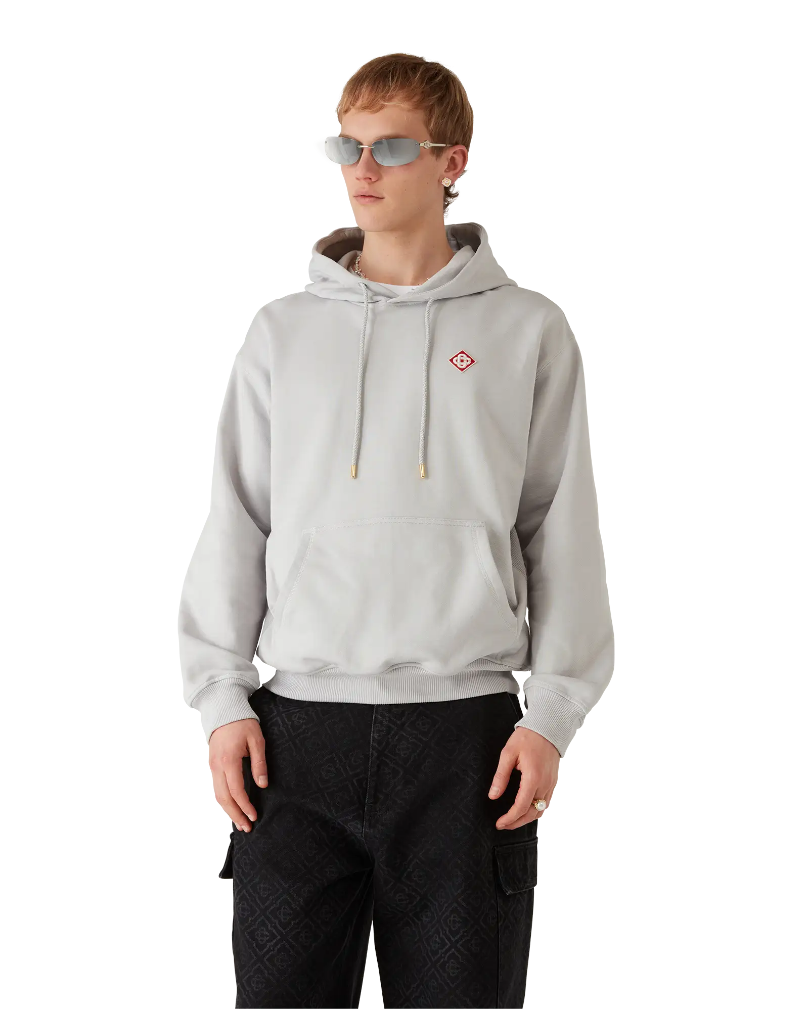 Diamond Logo Hooded Sweatshirt