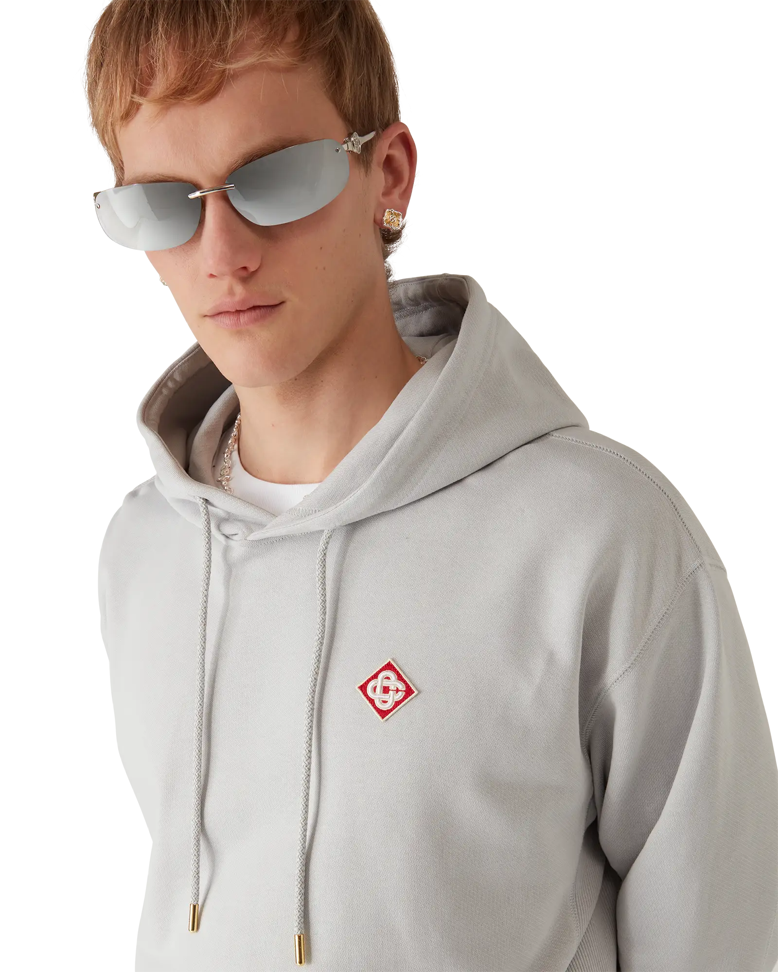 Diamond Logo Hooded Sweatshirt