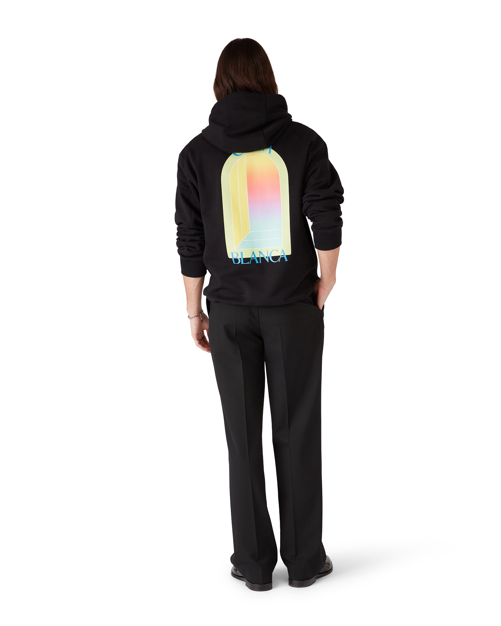Gradient Arch Hooded Sweatshirt