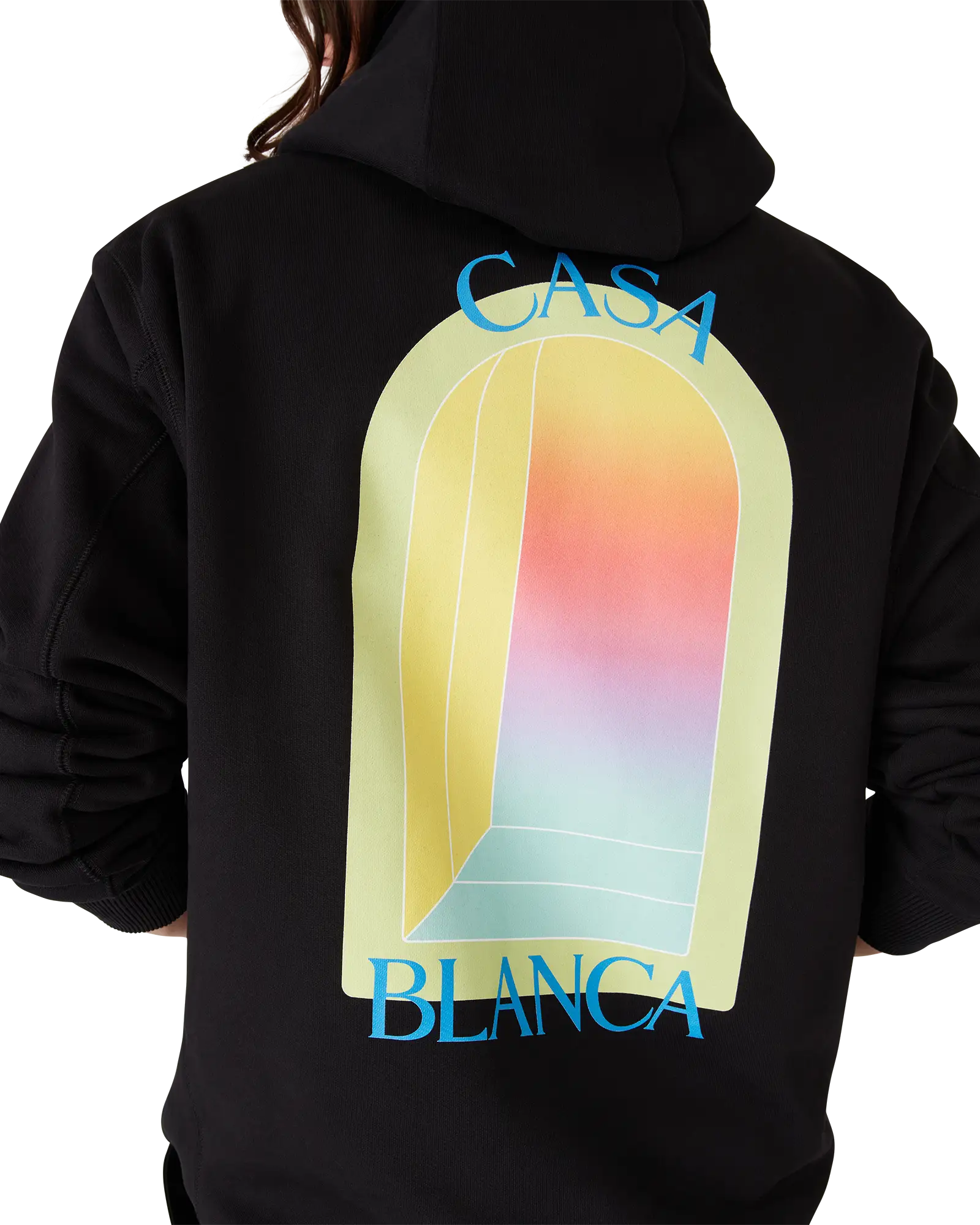 Gradient Arch Hooded Sweatshirt