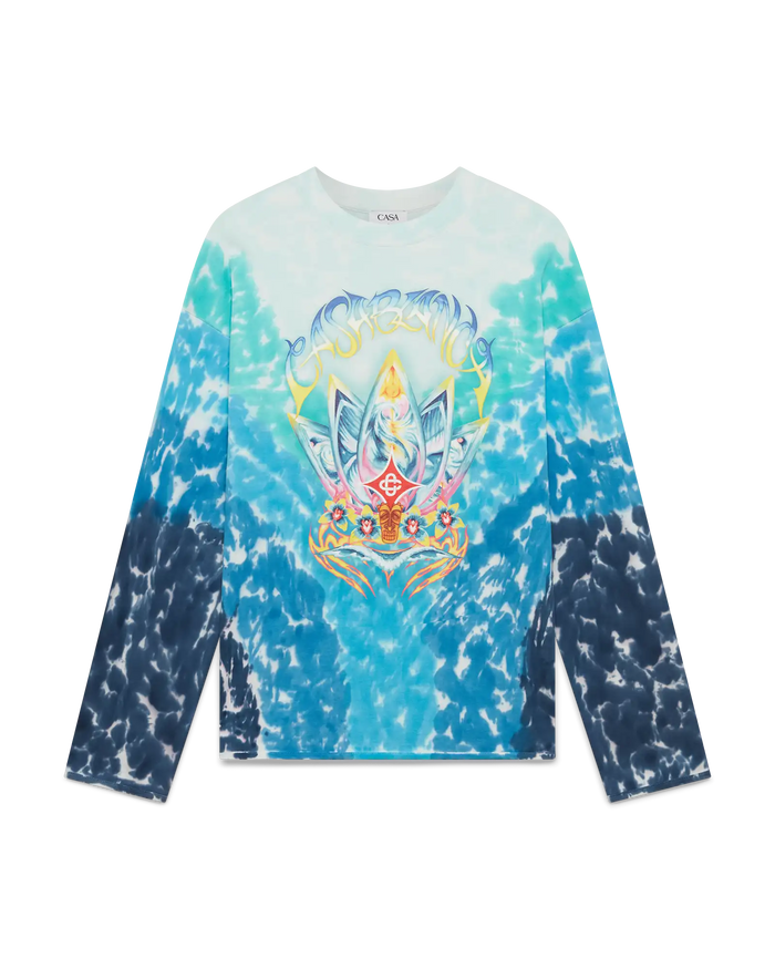 Surf Lotus Tie Dye Long Sleeve T-Shirt