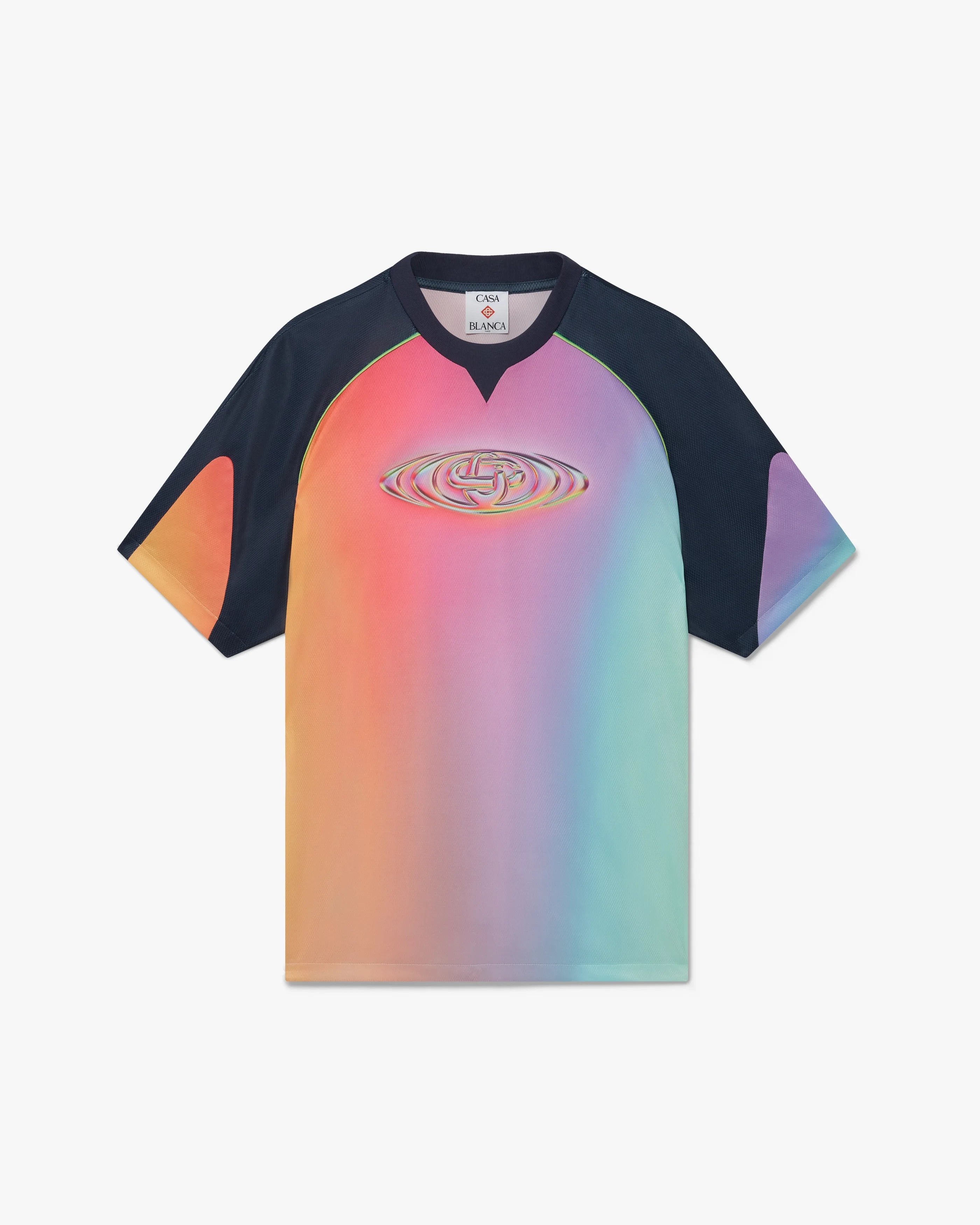 Glass Gradient Short Sleeve Football Shirt