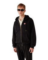 Diamond Logo Zip Hooded Sweatshirt