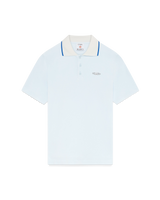 Velour Short Sleeve Polo Shirt