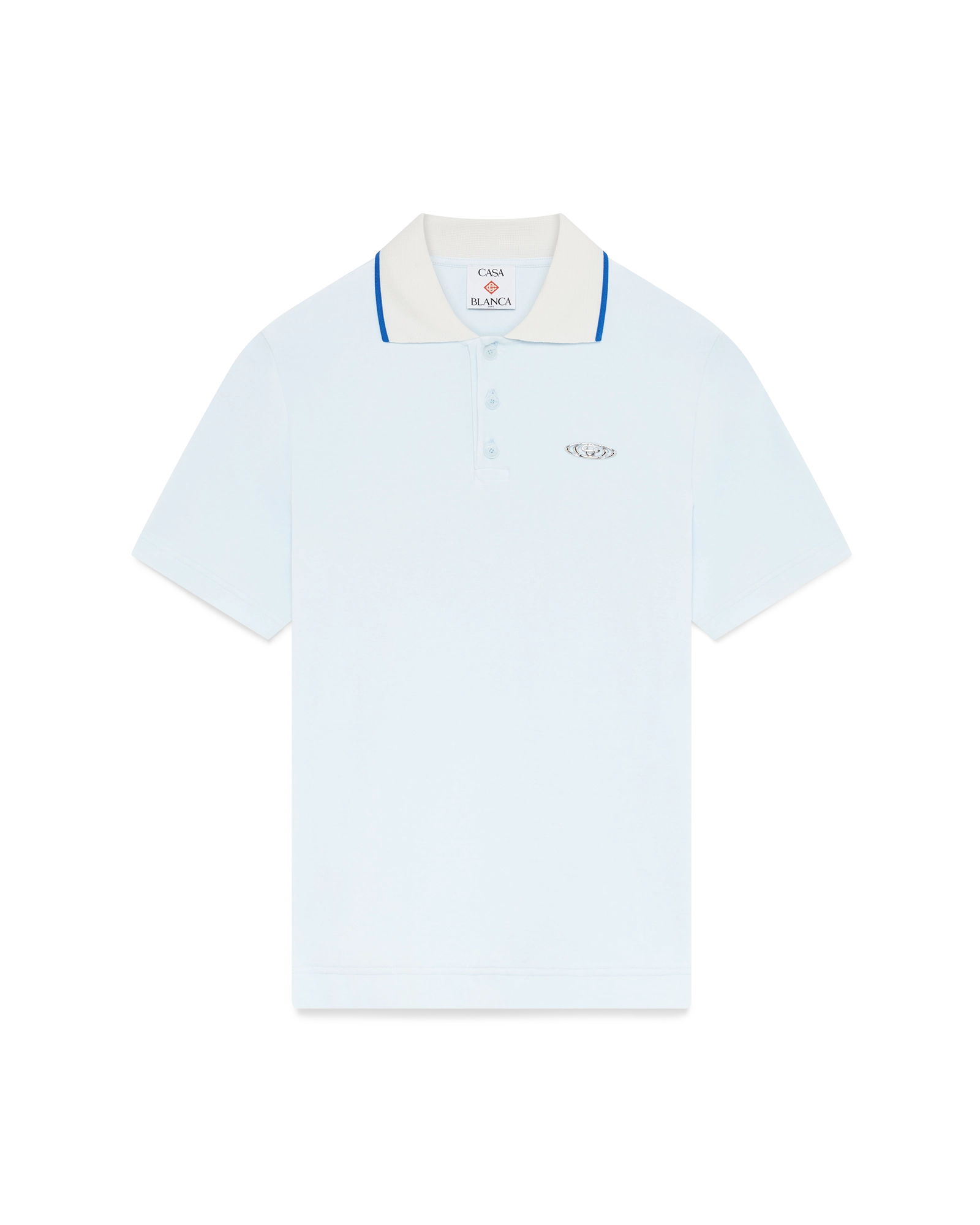 Velour Short Sleeve Polo Shirt