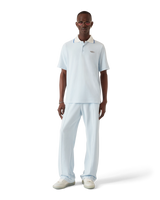 Velour Short Sleeve Polo Shirt