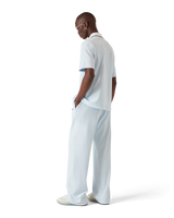 Velour Short Sleeve Polo Shirt