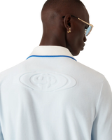 Velour Short Sleeve Polo Shirt