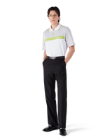 Grey Short Sleeve Polo Shirt