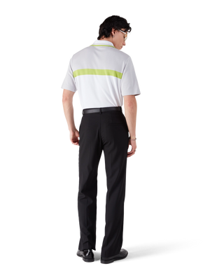 Grey Short Sleeve Polo Shirt